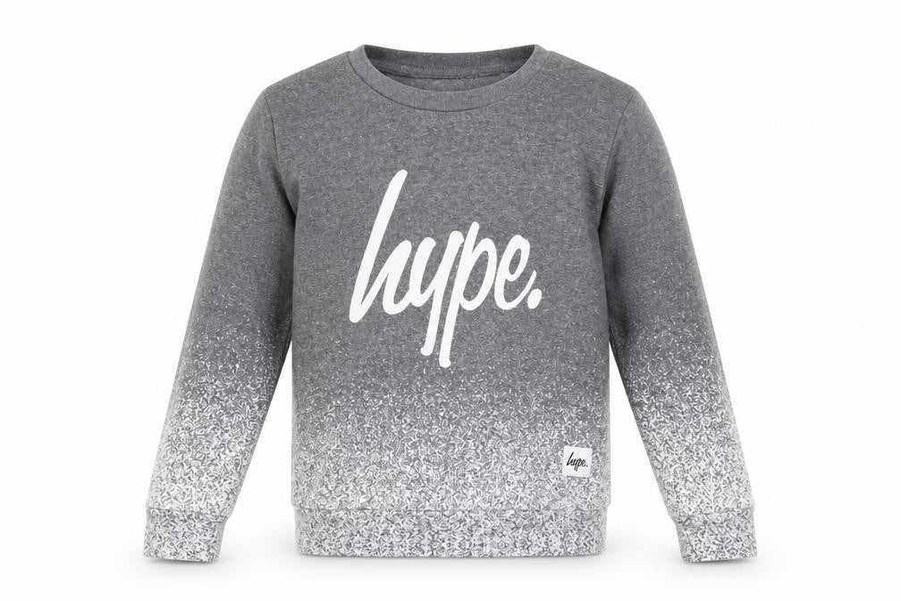 Hype Boys Grey Pullover Sweatshirt 11-12 Years Graphic Print
