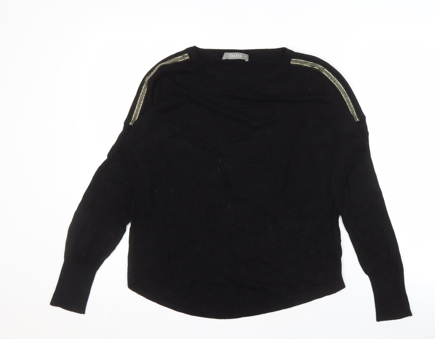 Oasis Women's Black Pullover Jumper - M