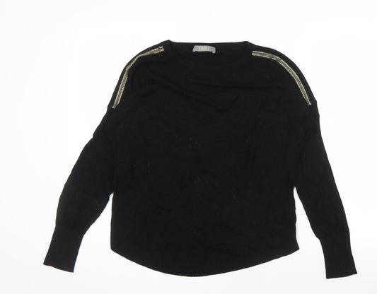 Oasis Women's Black Pullover Jumper - M