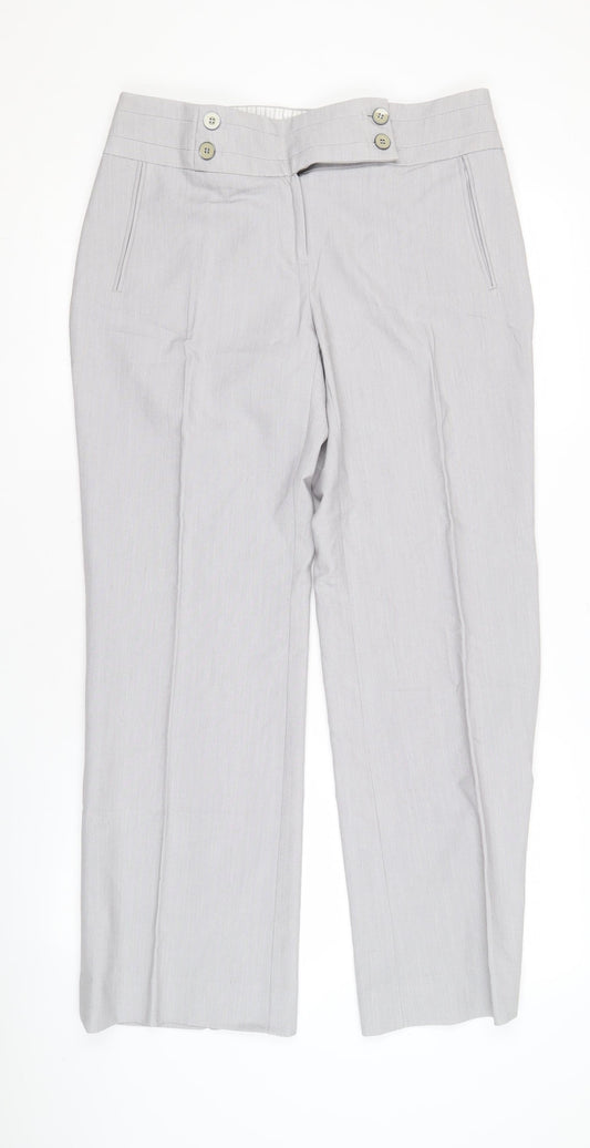 Marks and Spencer Women's Grey Trousers Size 12