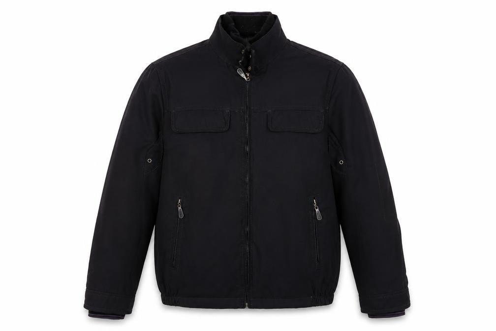 Jeff Banks Men's M Black Polyester Jacket