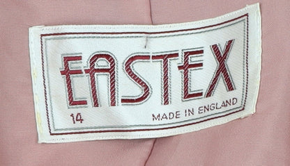 Eastex Women's Pink Blazer Size 14