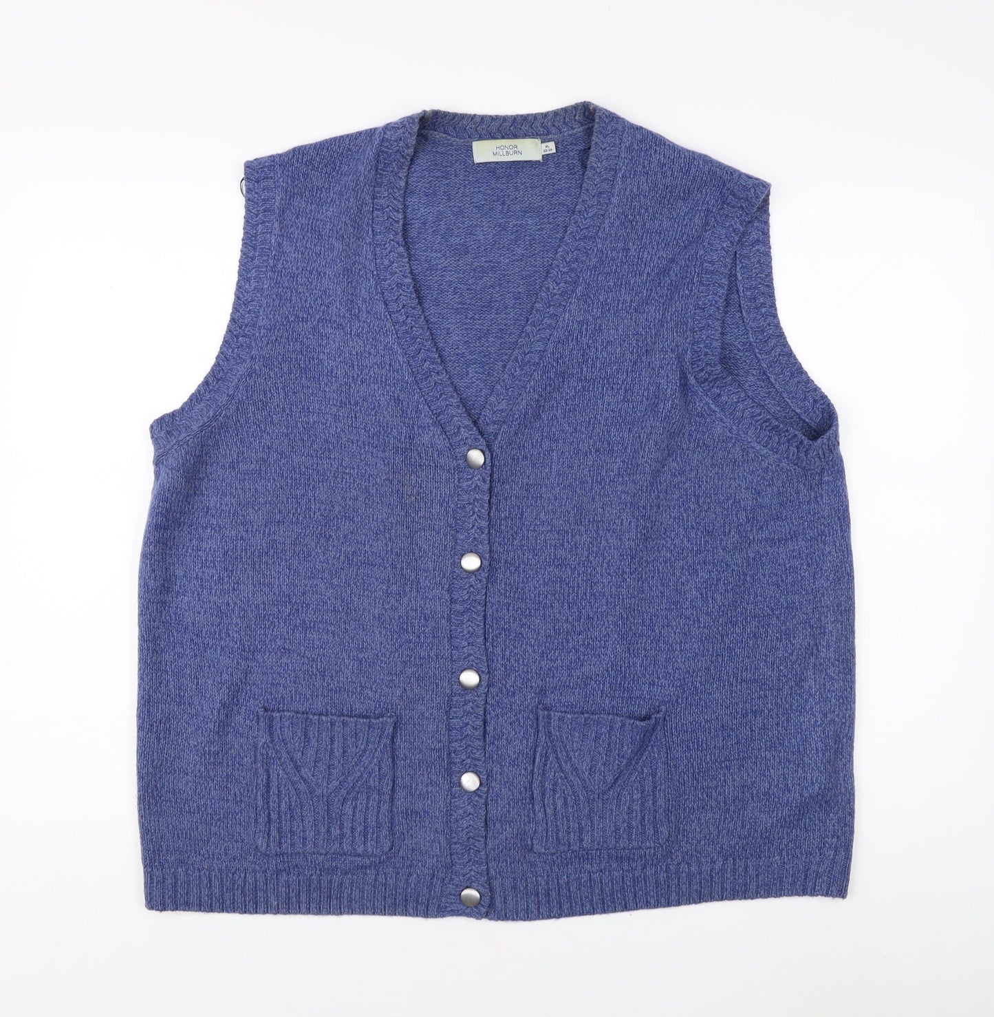 Honor Millburn Women's Purple Acrylic Vest XL