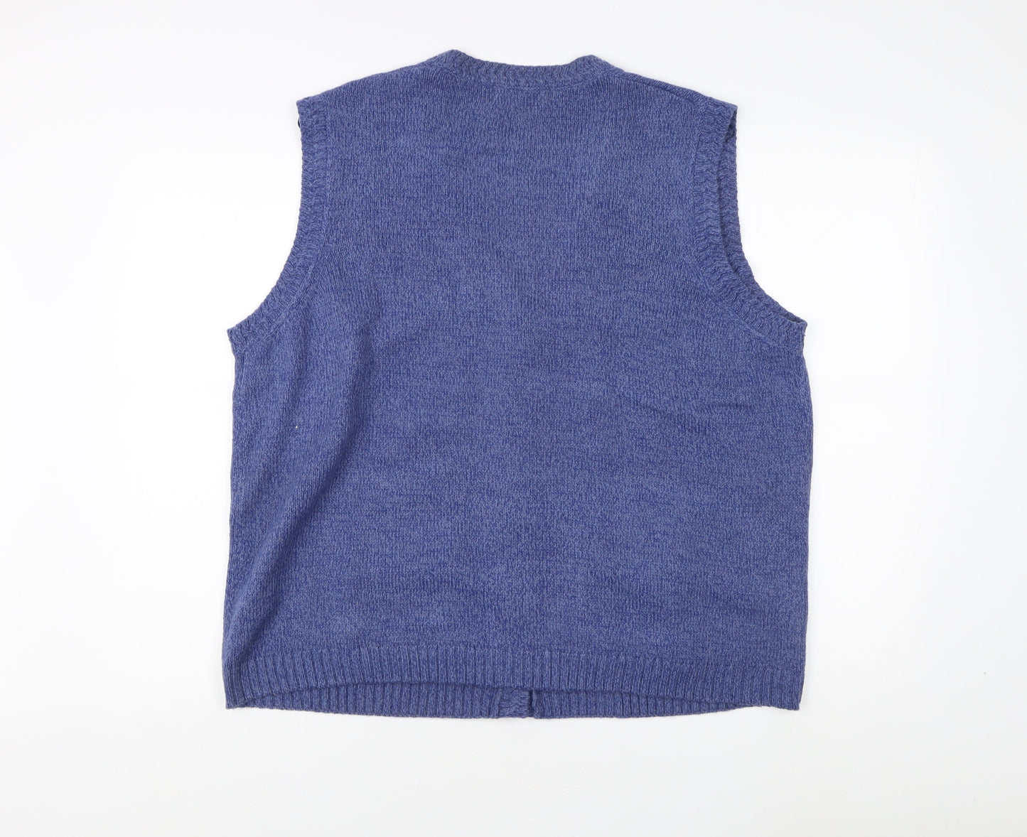 Honor Millburn Women's Purple Acrylic Vest XL