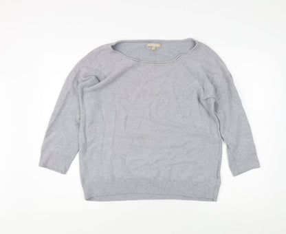 Banana Republic Women's Grey Pullover Jumper L