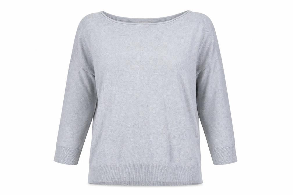 Banana Republic Women's Grey Pullover Jumper L