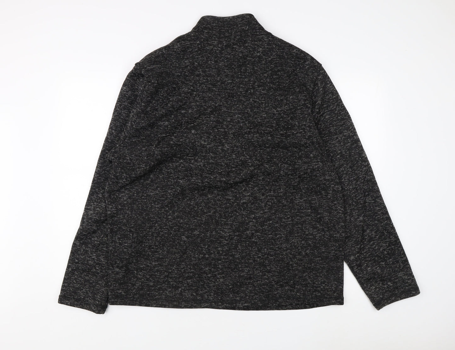 Crane Men's XL Black 1/4 Zip Sweatshirt