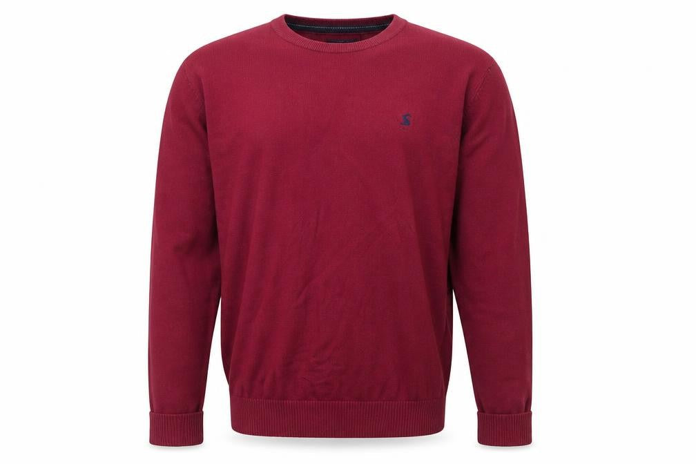 Joules Men's Red Pullover Jumper, Size S