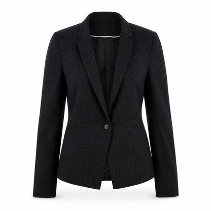 Next Women's Black Pinstripe Blazer Size 10 Tall