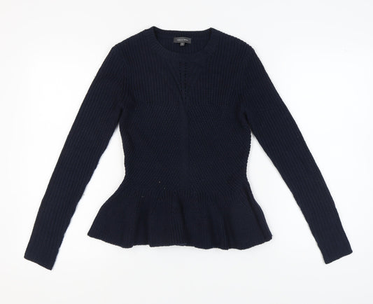 Pied A Terre Women's Blue Pullover Jumper, Size 8