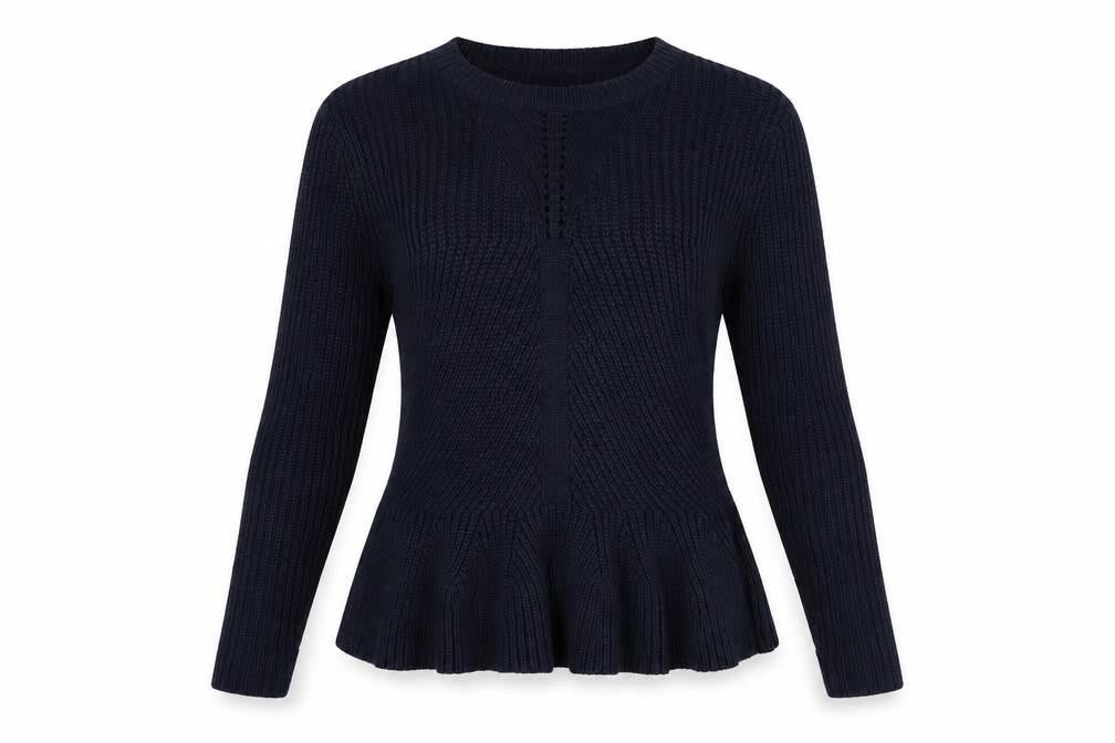 Pied A Terre Women's Blue Pullover Jumper, Size 8