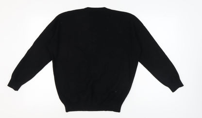 QED London Women's Black Pullover Jumper M/L