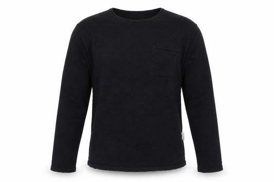 Bellfield Men's XL Black Cotton Pullover Jumper