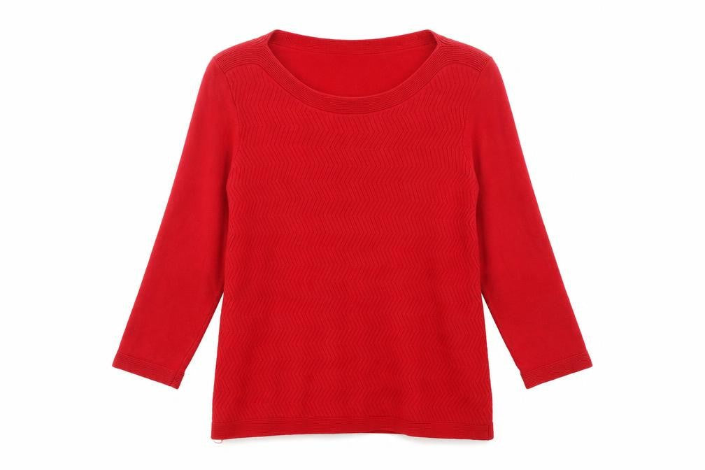 Noni B Women's Red Pullover Jumper, Size S