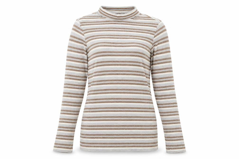 Marks & Spencer Women Stripe Top Size 12 Multicoloured