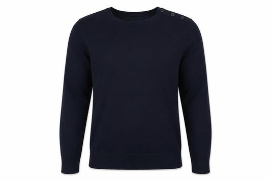Nautica Men's Blue XL Pullover Jumper, Cotton, Crew Neck