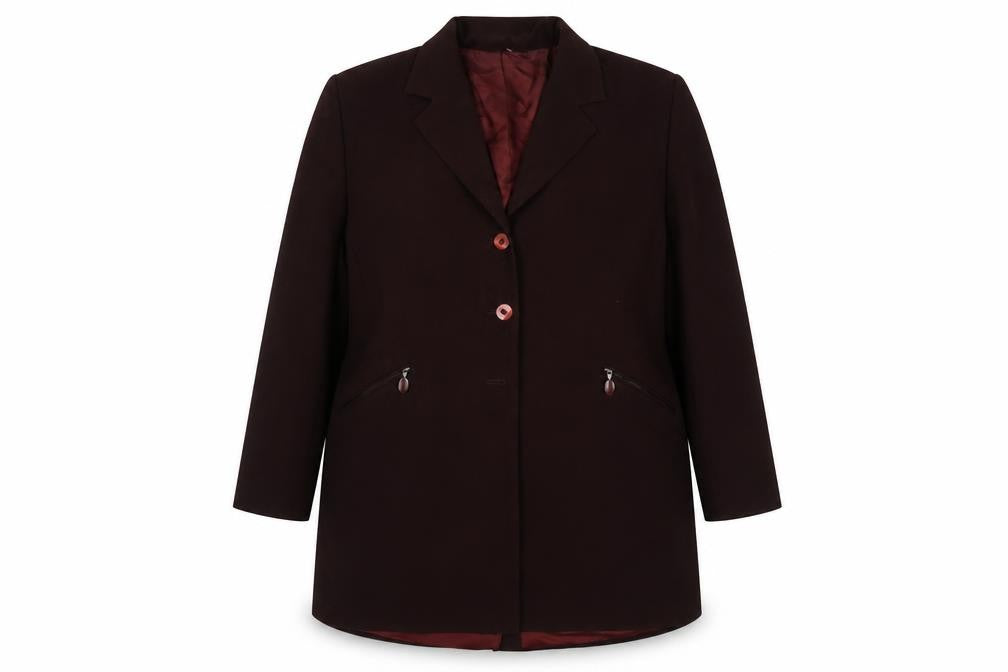 GOLD by Michael H Women's Blazer, Size 18, Burgundy