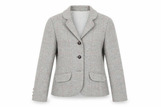 GAP Women's Grey Tweed Blazer, Size 10, Classic Fit