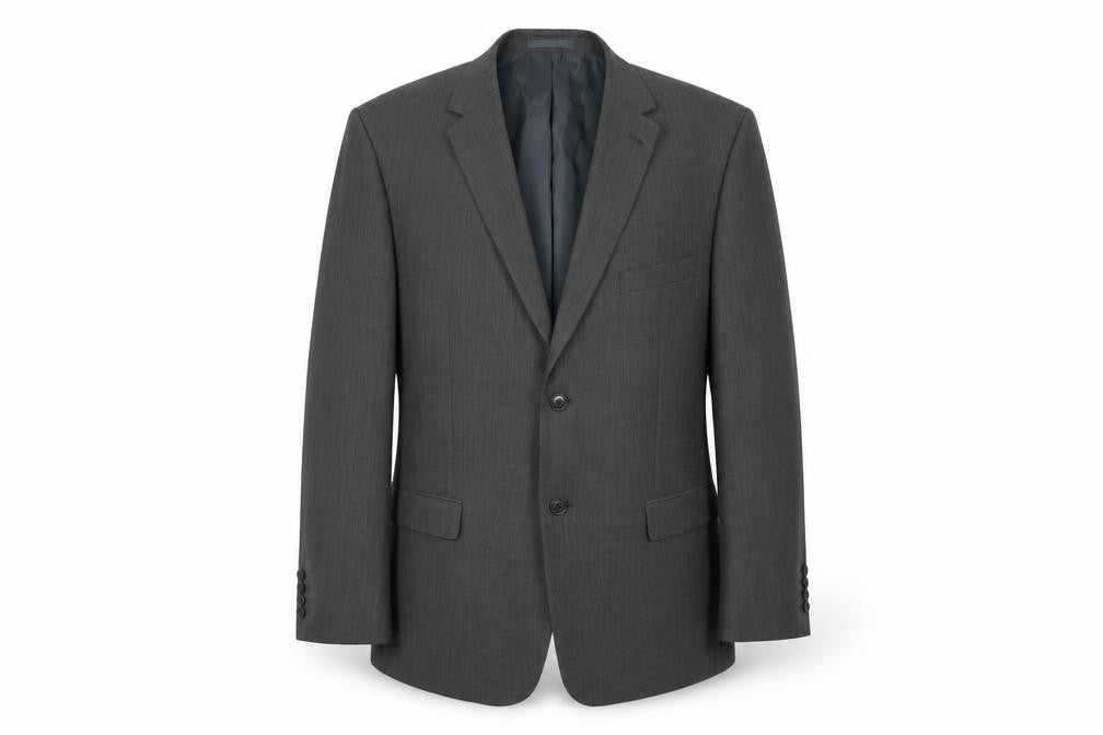 Greenwoods Men's Grey Regular Fit Blazer 46R