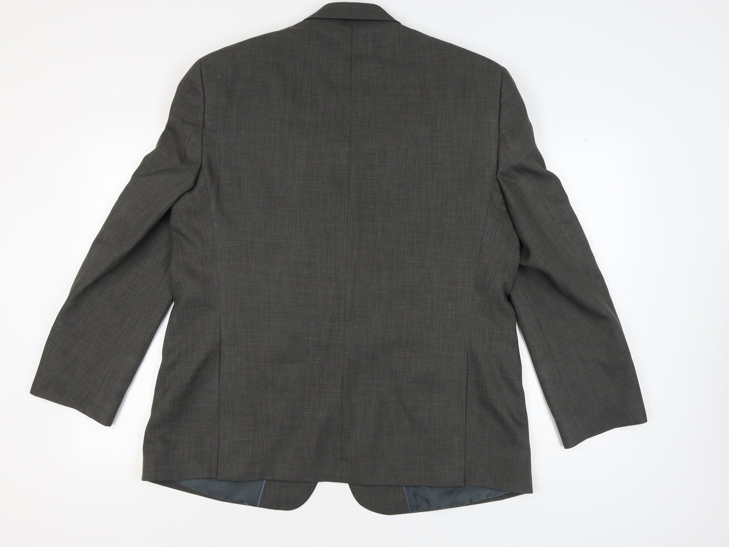 Greenwoods Men's Grey Regular Fit Blazer 46R
