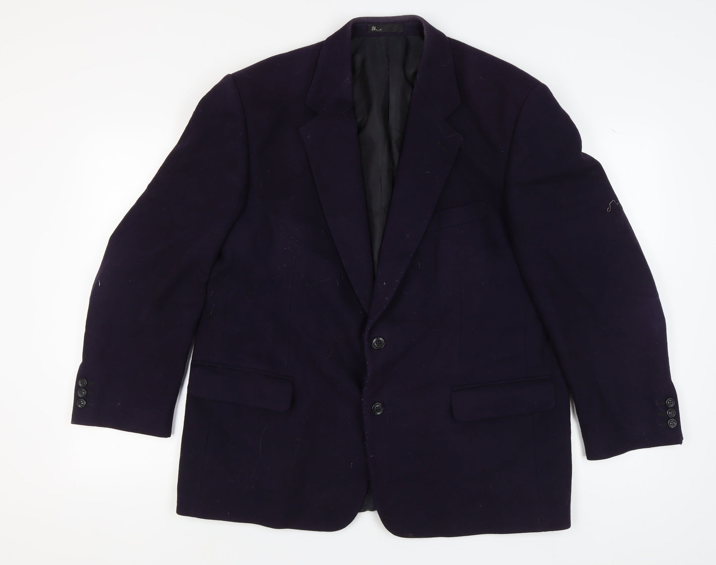 BHS Men's Purple Wool Blazer, Size 46 Regular Jacket
