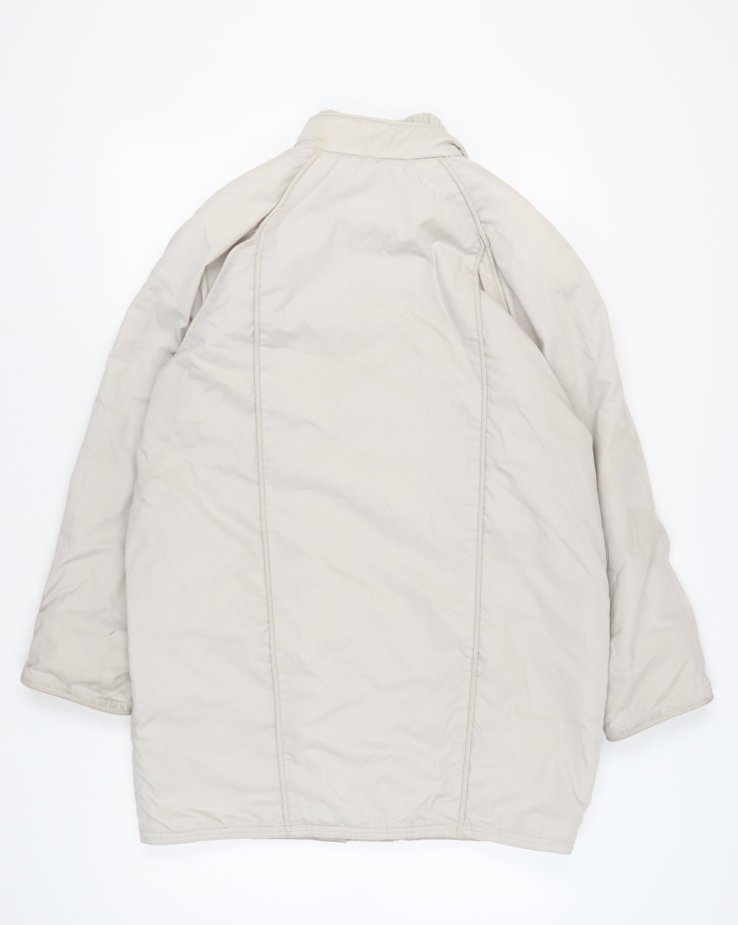 Rossetti Women's Beige Long Parka Jacket, Size 14