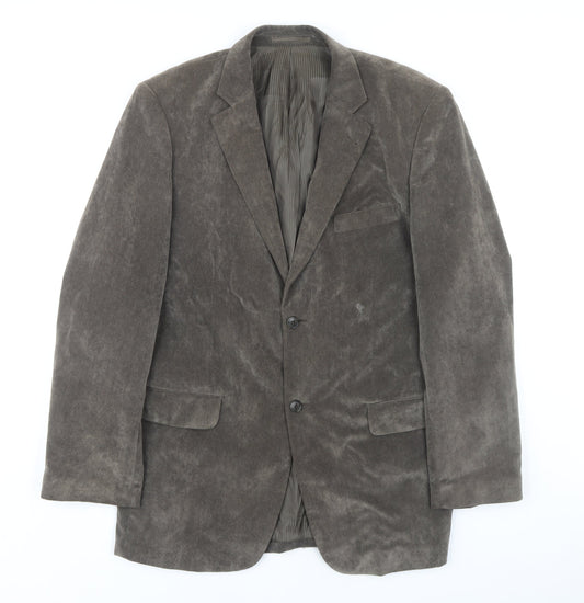 Thomas Nash Men's Brown Corduroy Blazer 40R
