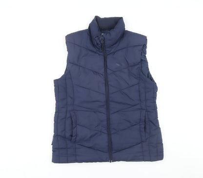 Mountain Warehouse Women's Blue Puffer Waistcoat Size 14