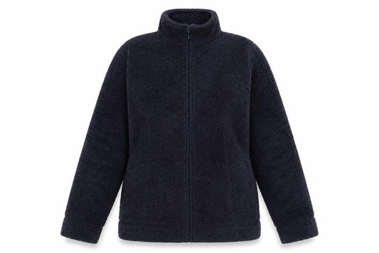 EWM Women's Blue Fleece Zip Jacket Size M