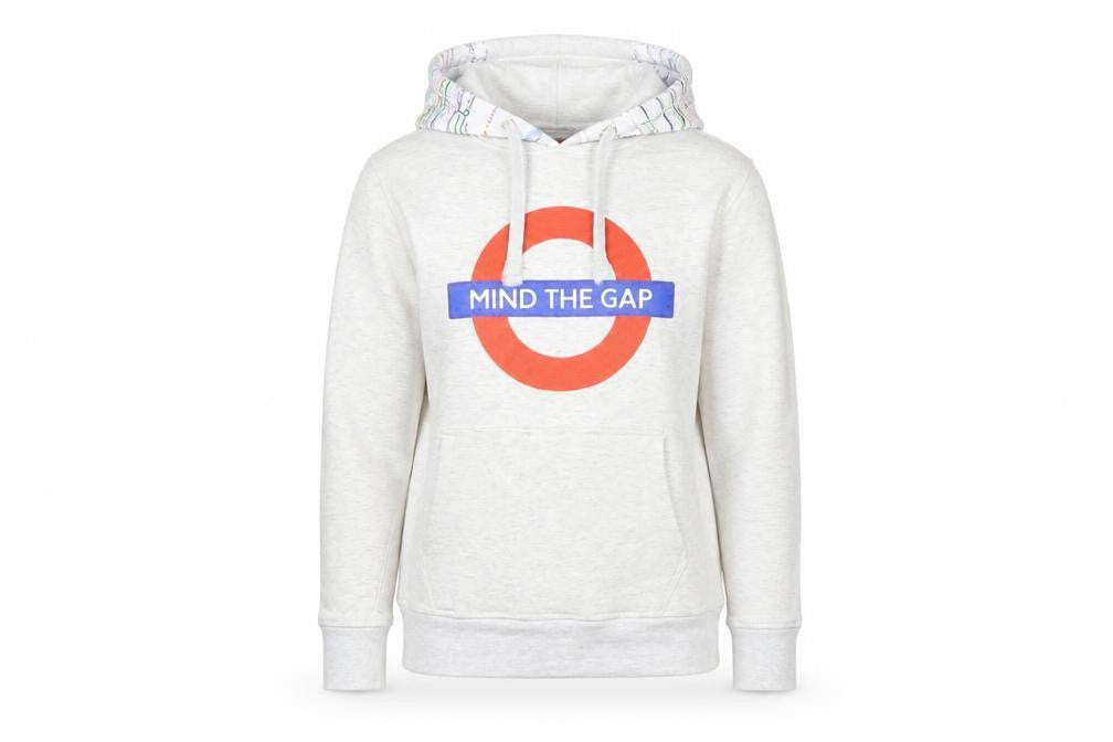 Transport for London Grey Pullover Hoodie M