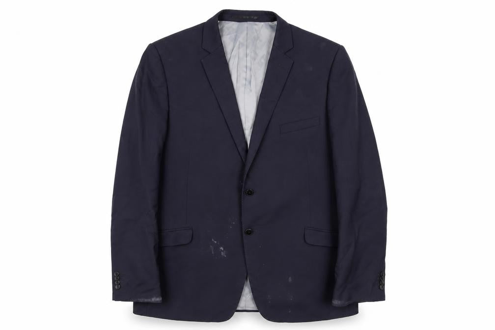 Performance Suit Men's Blue Blazer Size 46 Two-Button