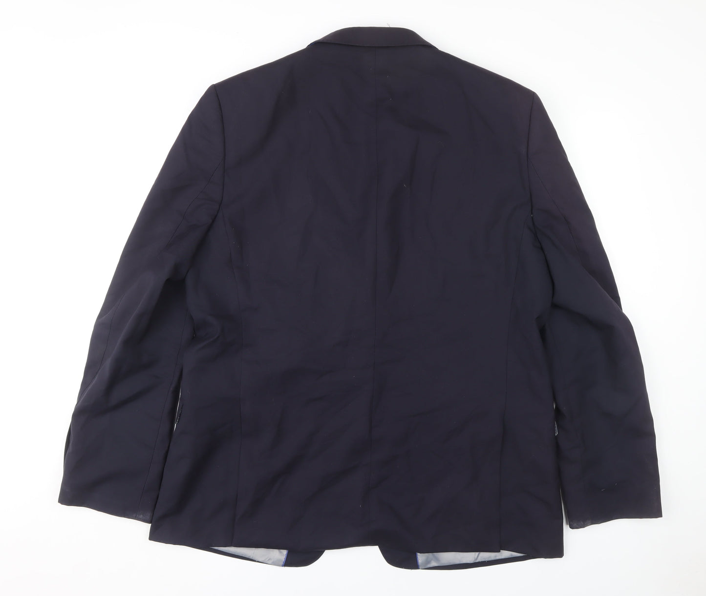 Performance Suit Men's Blue Blazer Size 46 Two-Button