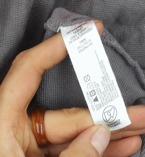 Debenhams Women's Grey Hooded Jacket Size 18