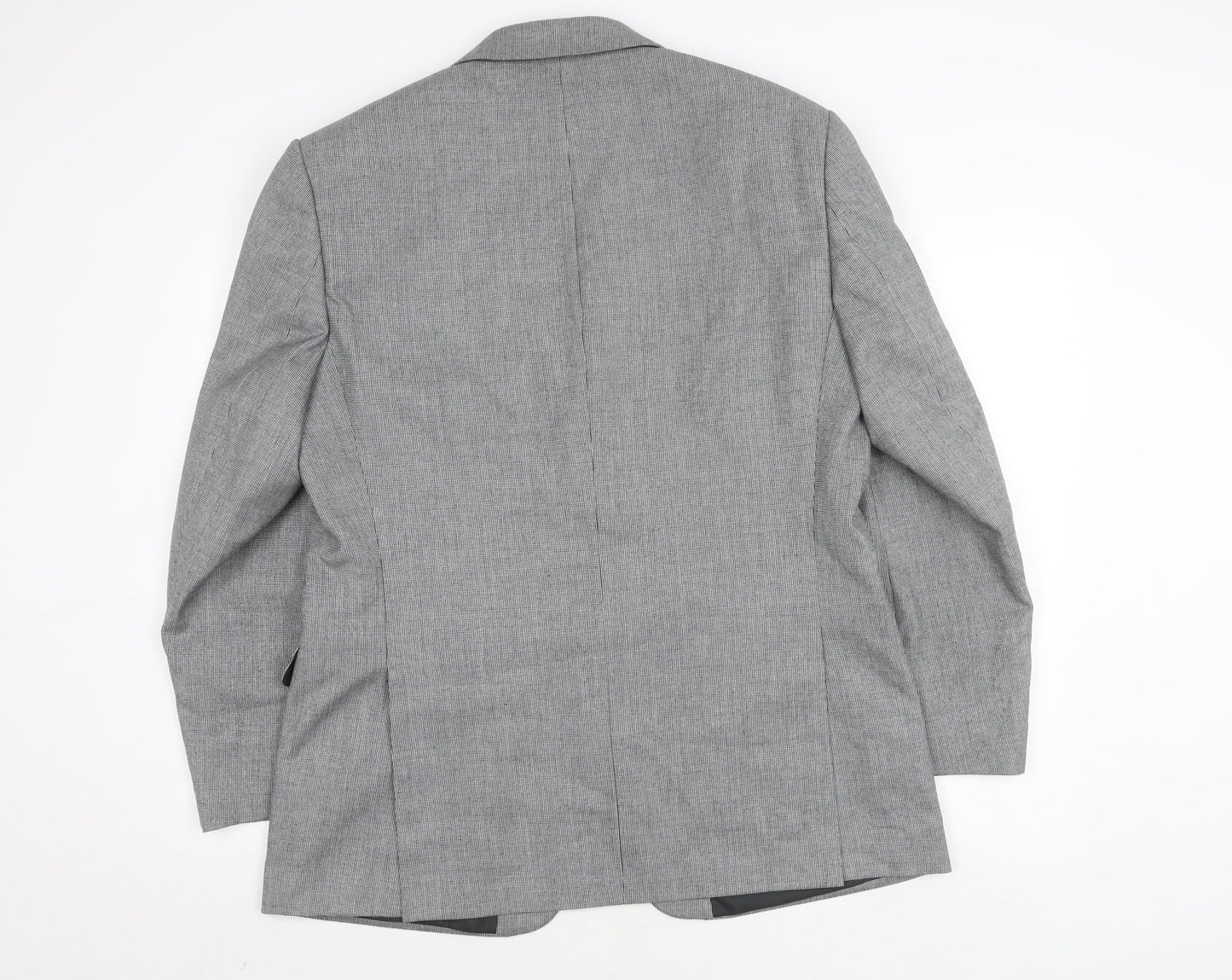 Marks and Spencer Grey Men's Blazer, Size 42R Classic Tweed