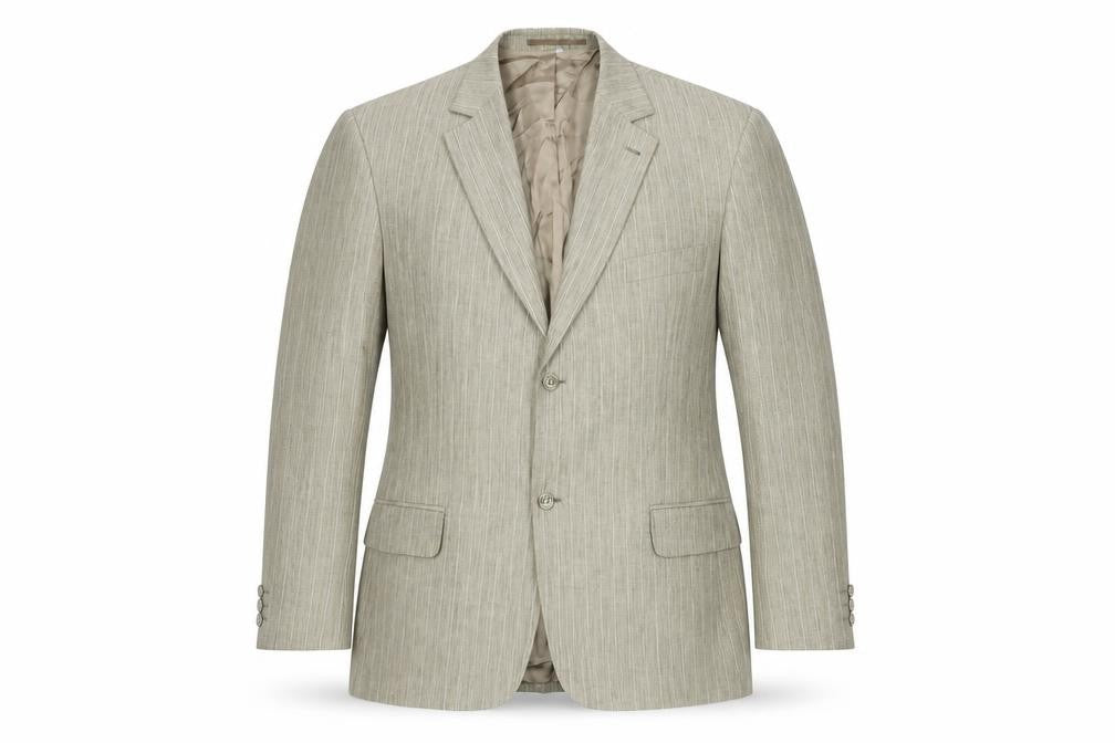 Lakeland Men's Beige 44L Blazer Jacket, Spring Classic