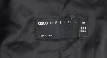 Additional view of ASOS DESIGN Men's Grey Blazer, 44, Regular Fit, Business
