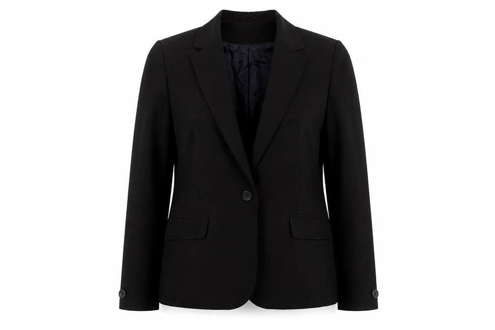 Dorothy Perkins Women’s Black Blazer, Size 16, Regular Fit