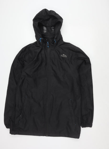 Snowdonia Men's Black Windbreaker Jacket M
