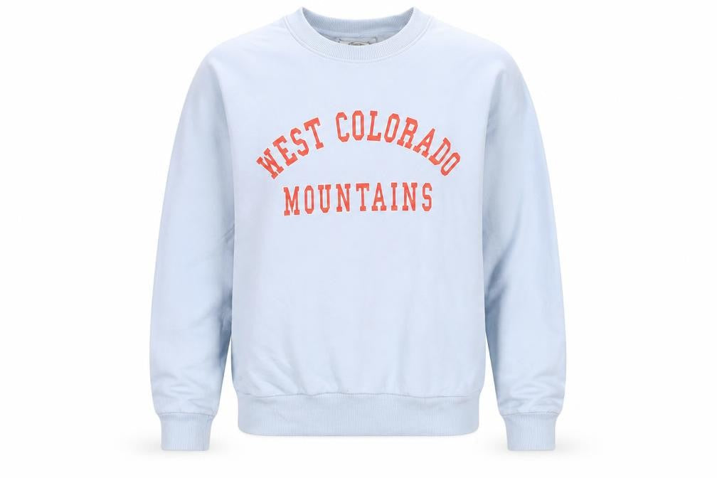 Bershka Unisex Blue Pullover Sweatshirt L