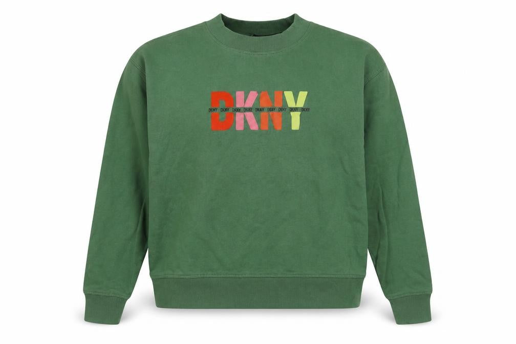 DKNY Jeans Women's Green Pullover Sweatshirt - S