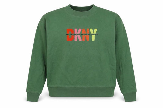 DKNY Jeans Women's Green Pullover Sweatshirt - S