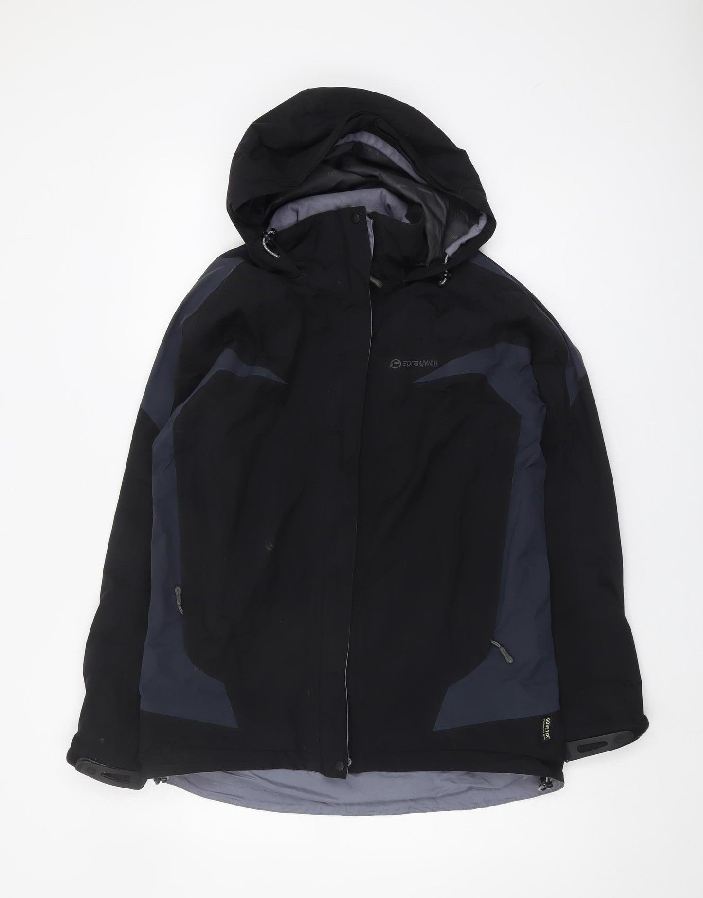 Sprayway Women's Black Parka Jacket Size 10