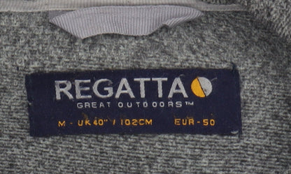 Regatta Men's Grey Basic Jacket M with Full Zip