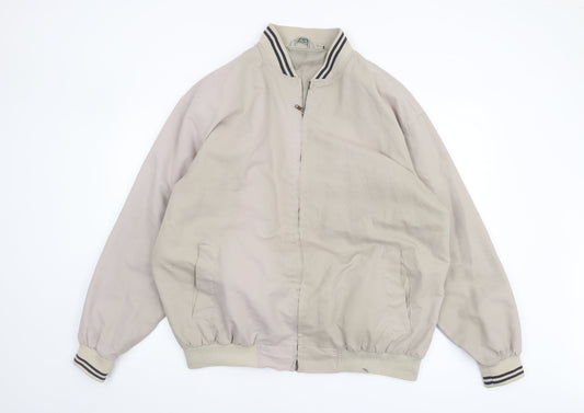 Magneto Golf Men's Beige 2XL Bomber Jacket