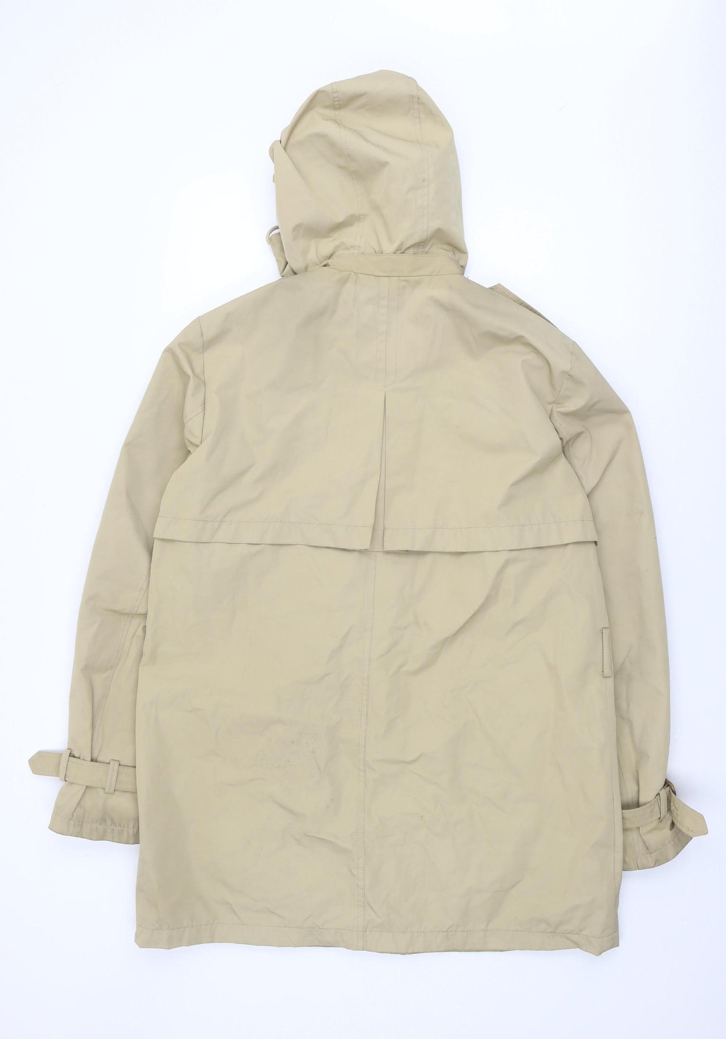 GAP Men's Beige Hooded Parka Jacket Size L