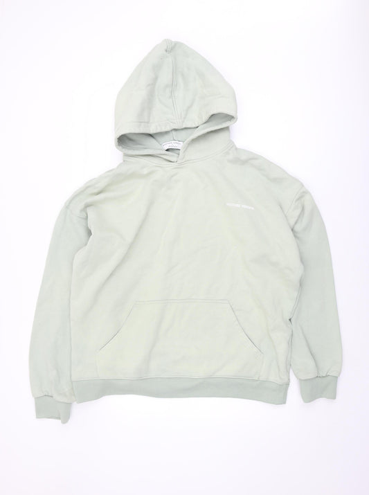 Another Version Men's Green XL Pullover Hoodie