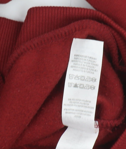 Harry Potter Women's Red Pullover Sweatshirt Size 8
