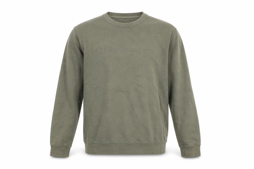 Champion Men's Green Medium Pullover Sweatshirt