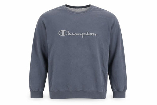 Champion Men's Blue Pullover Sweatshirt - Size L