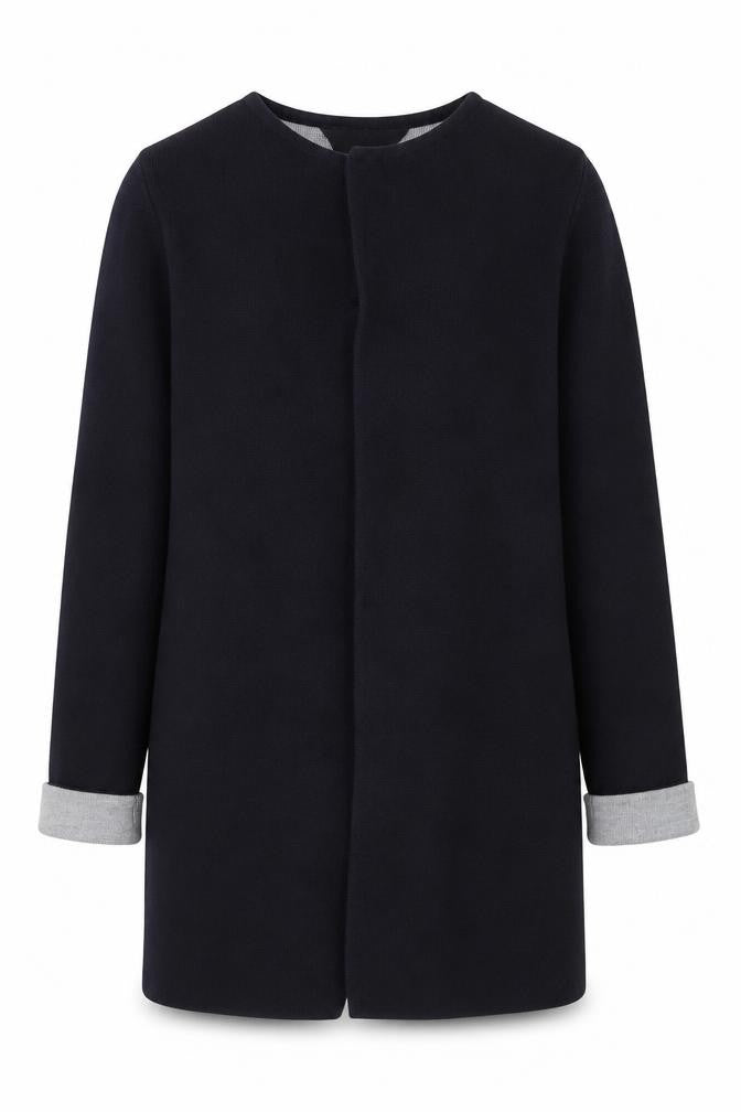 Wallis Women's Blue Open Front Cardigan Medium Size Knit